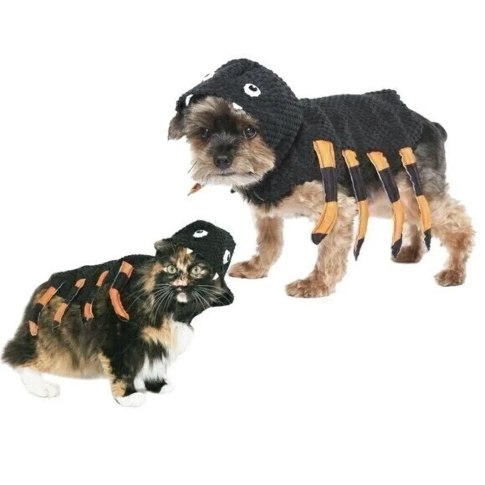 Vibrant Life Dog Pet Halloween‎ Spider Costume Size Small